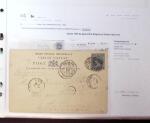 1830-1961, Ensemble de 296 cartes et lettres avec principalement