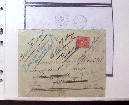 1830-1961, Ensemble de 296 cartes et lettres avec principalement