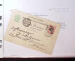1830-1961, Ensemble de 296 cartes et lettres avec principalement