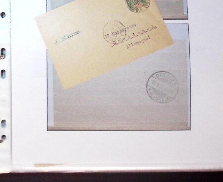 1830-1961, Ensemble de 296 cartes et lettres avec principalement