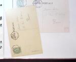 1830-1961, Ensemble de 296 cartes et lettres avec principalement
