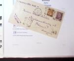 1830-1961, Ensemble de 296 cartes et lettres avec principalement