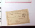 1830-1961, Ensemble de 296 cartes et lettres avec principalement