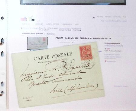 1830-1961, Ensemble de 296 cartes et lettres avec principalement