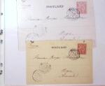 1830-1961, Ensemble de 296 cartes et lettres avec principalement