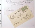 1830-1961, Ensemble de 296 cartes et lettres avec principalement