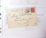 1830-1961, Ensemble de 296 cartes et lettres avec principalement