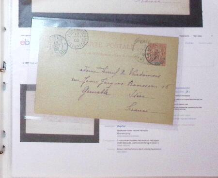 1830-1961, Ensemble de 296 cartes et lettres avec principalement