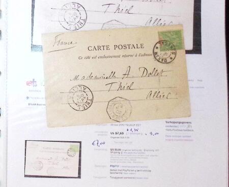 1830-1961, Ensemble de 296 cartes et lettres avec principalement
