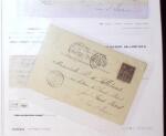 1830-1961, Ensemble de 296 cartes et lettres avec principalement