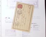 1830-1961, Ensemble de 296 cartes et lettres avec principalement