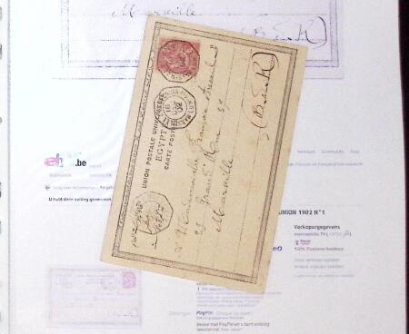 1830-1961, Ensemble de 296 cartes et lettres avec principalement