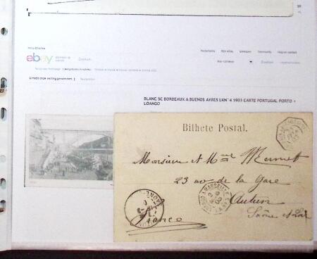1830-1961, Ensemble de 296 cartes et lettres avec principalement