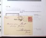 1830-1961, Ensemble de 296 cartes et lettres avec principalement