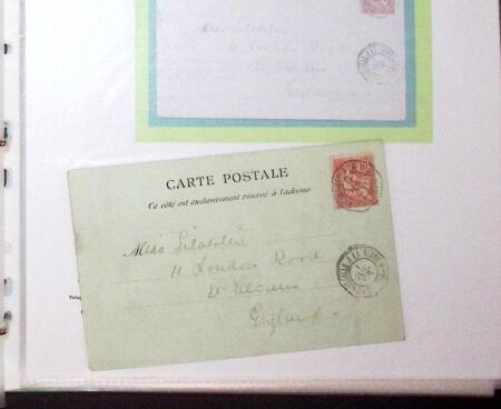 1830-1961, Ensemble de 296 cartes et lettres avec principalement
