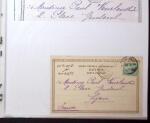 1830-1961, Ensemble de 296 cartes et lettres avec principalement