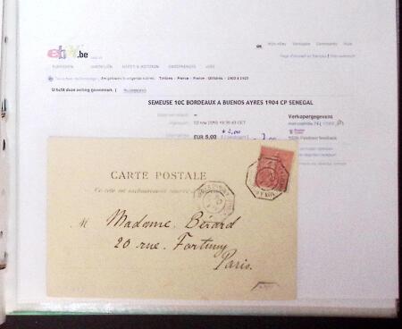 1830-1961, Ensemble de 296 cartes et lettres avec principalement