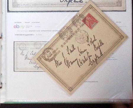 1830-1961, Ensemble de 296 cartes et lettres avec principalement