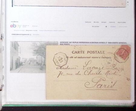 1830-1961, Ensemble de 296 cartes et lettres avec principalement