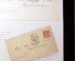 1830-1961, Ensemble de 296 cartes et lettres avec principalement