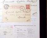 1830-1961, Ensemble de 296 cartes et lettres avec principalement