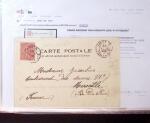 1830-1961, Ensemble de 296 cartes et lettres avec principalement