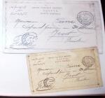 1830-1961, Ensemble de 296 cartes et lettres avec principalement