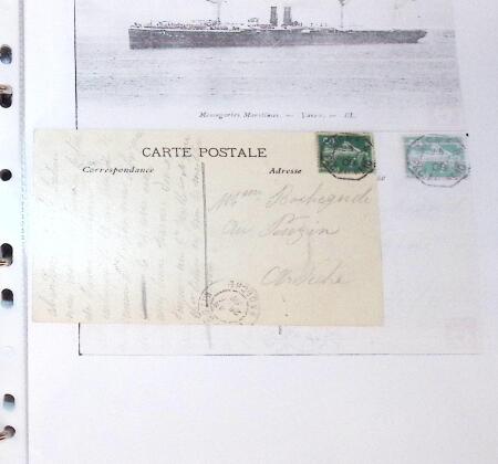 1830-1961, Ensemble de 296 cartes et lettres avec principalement