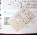 1830-1961, Ensemble de 296 cartes et lettres avec principalement