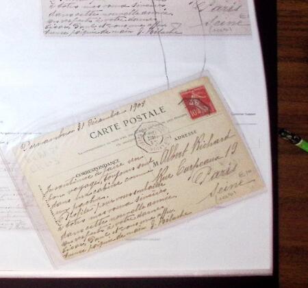 1830-1961, Ensemble de 296 cartes et lettres avec principalement