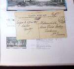1830-1961, Ensemble de 296 cartes et lettres avec principalement