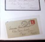 1830-1961, Ensemble de 296 cartes et lettres avec principalement