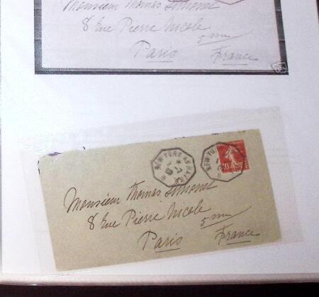 1830-1961, Ensemble de 296 cartes et lettres avec principalement