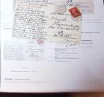 1830-1961, Ensemble de 296 cartes et lettres avec principalement