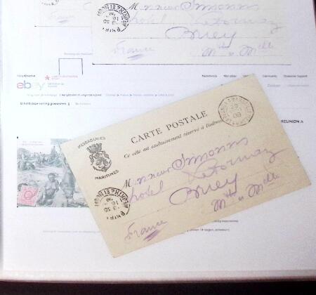 1830-1961, Ensemble de 296 cartes et lettres avec principalement
