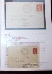1830-1961, Ensemble de 296 cartes et lettres avec principalement