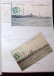 1830-1961, Ensemble de 296 cartes et lettres avec principalement