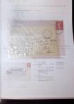 1830-1961, Ensemble de 296 cartes et lettres avec principalement