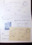 1830-1961, Ensemble de 296 cartes et lettres avec principalement