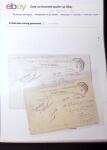 1830-1961, Ensemble de 296 cartes et lettres avec principalement