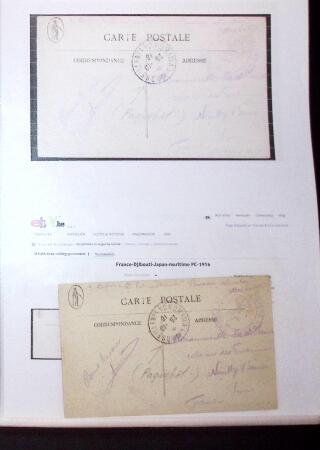1830-1961, Ensemble de 296 cartes et lettres avec principalement