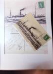 1830-1961, Ensemble de 296 cartes et lettres avec principalement