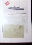 1830-1961, Ensemble de 296 cartes et lettres avec principalement