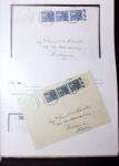 1830-1961, Ensemble de 296 cartes et lettres avec principalement