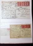 1830-1961, Ensemble de 296 cartes et lettres avec principalement