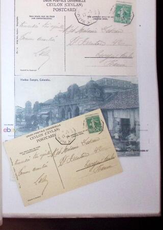 1830-1961, Ensemble de 296 cartes et lettres avec principalement