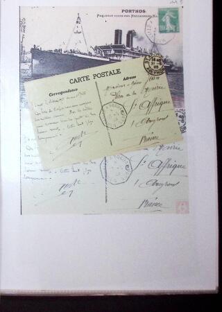 1830-1961, Ensemble de 296 cartes et lettres avec principalement