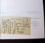 1830-1961, Ensemble de 296 cartes et lettres avec principalement