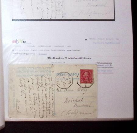 1830-1961, Ensemble de 296 cartes et lettres avec principalement