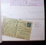 1830-1961, Ensemble de 296 cartes et lettres avec principalement